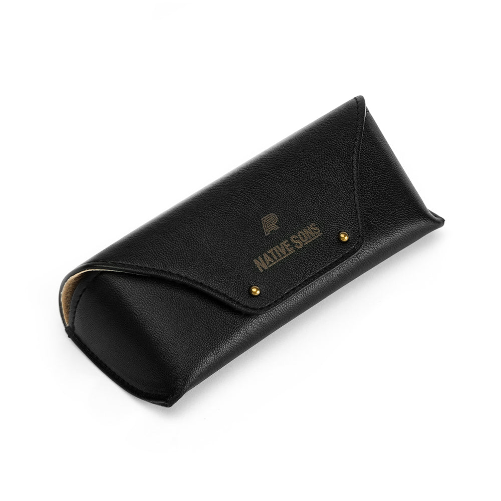 A&P ALBINO & PRETO SPIRIT BLACK W BROWN LENS