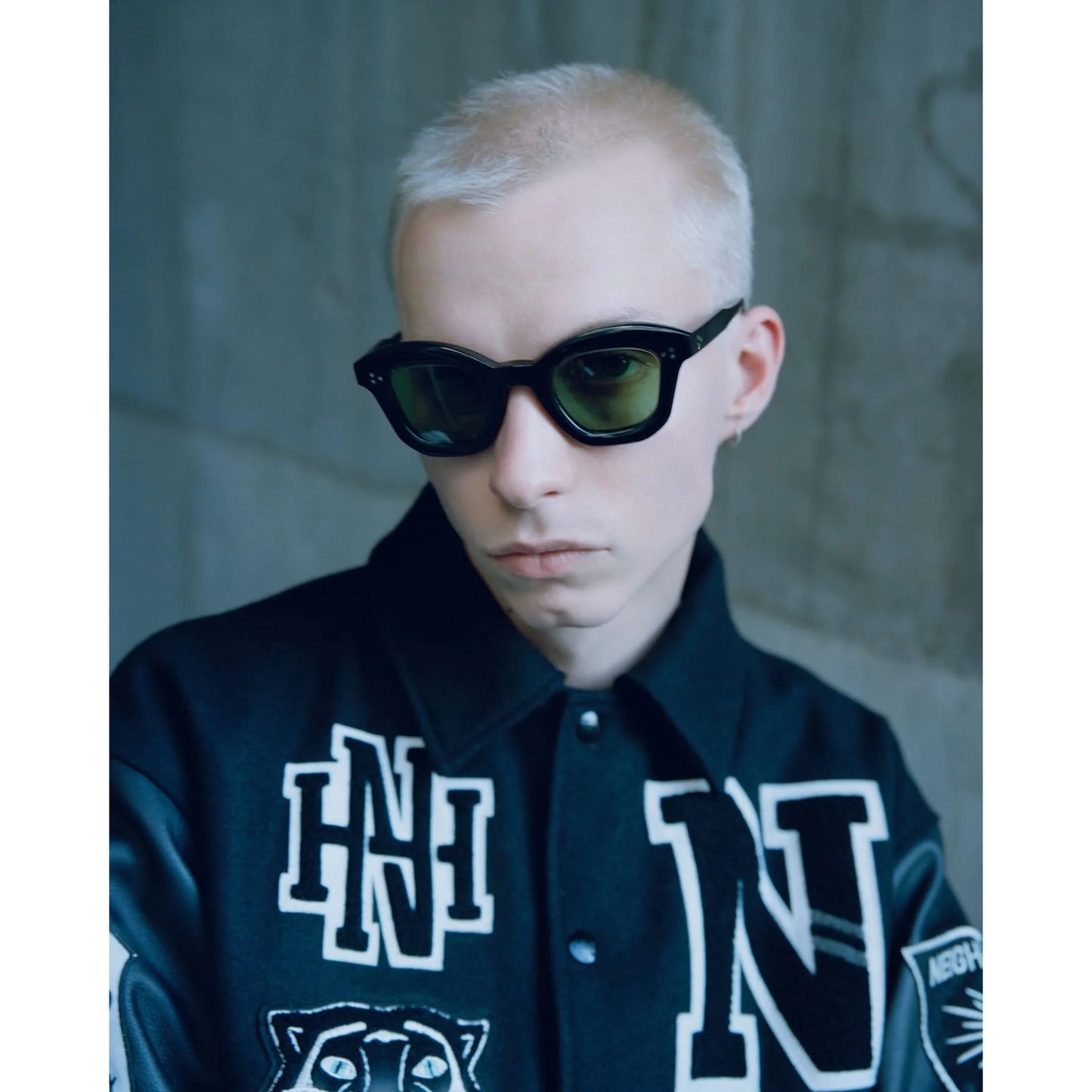 【ASAHI-HA】SAUVAGE“Republique”(BLACK) Neighborhood Japan NBHD Republique Sauvage Japanese Acetate